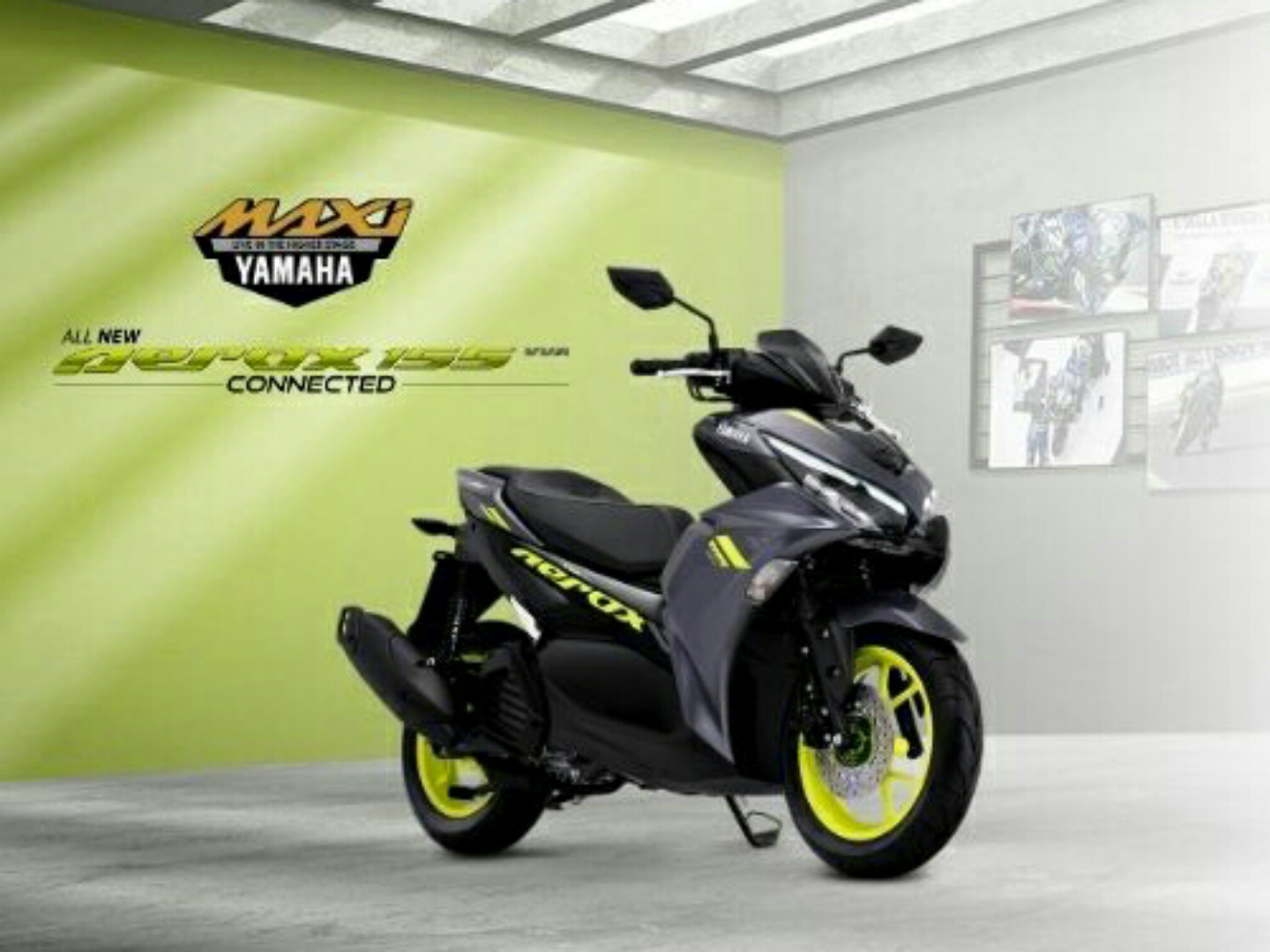 YAMAHA ALL NEW AEROX 155 CONNECTED, SCOOTER SPORT TERBAIK